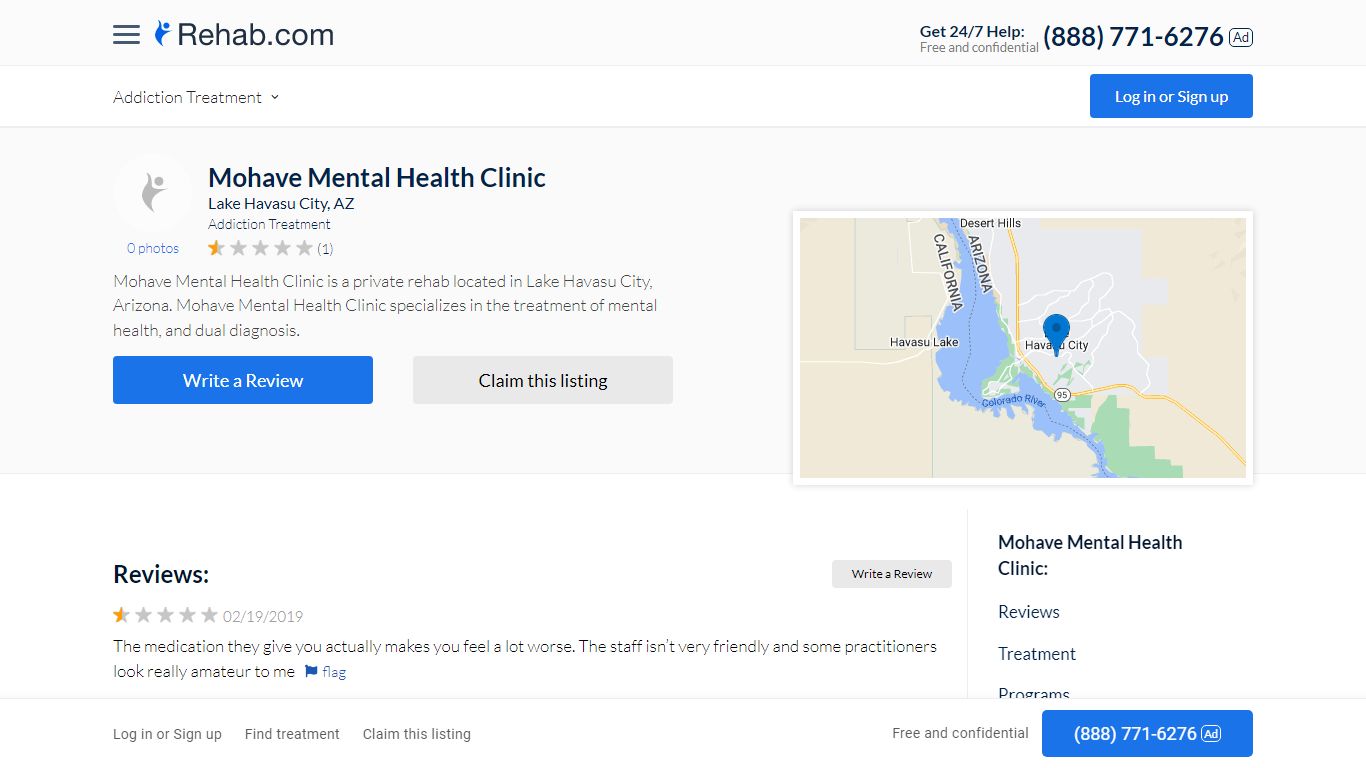 Mohave Mental Health Clinic - Lake Havasu City, AZ | Rehab.com